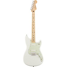 Fender Duo-Sonic Electric Guitar with Maple Fingerboard Aged White