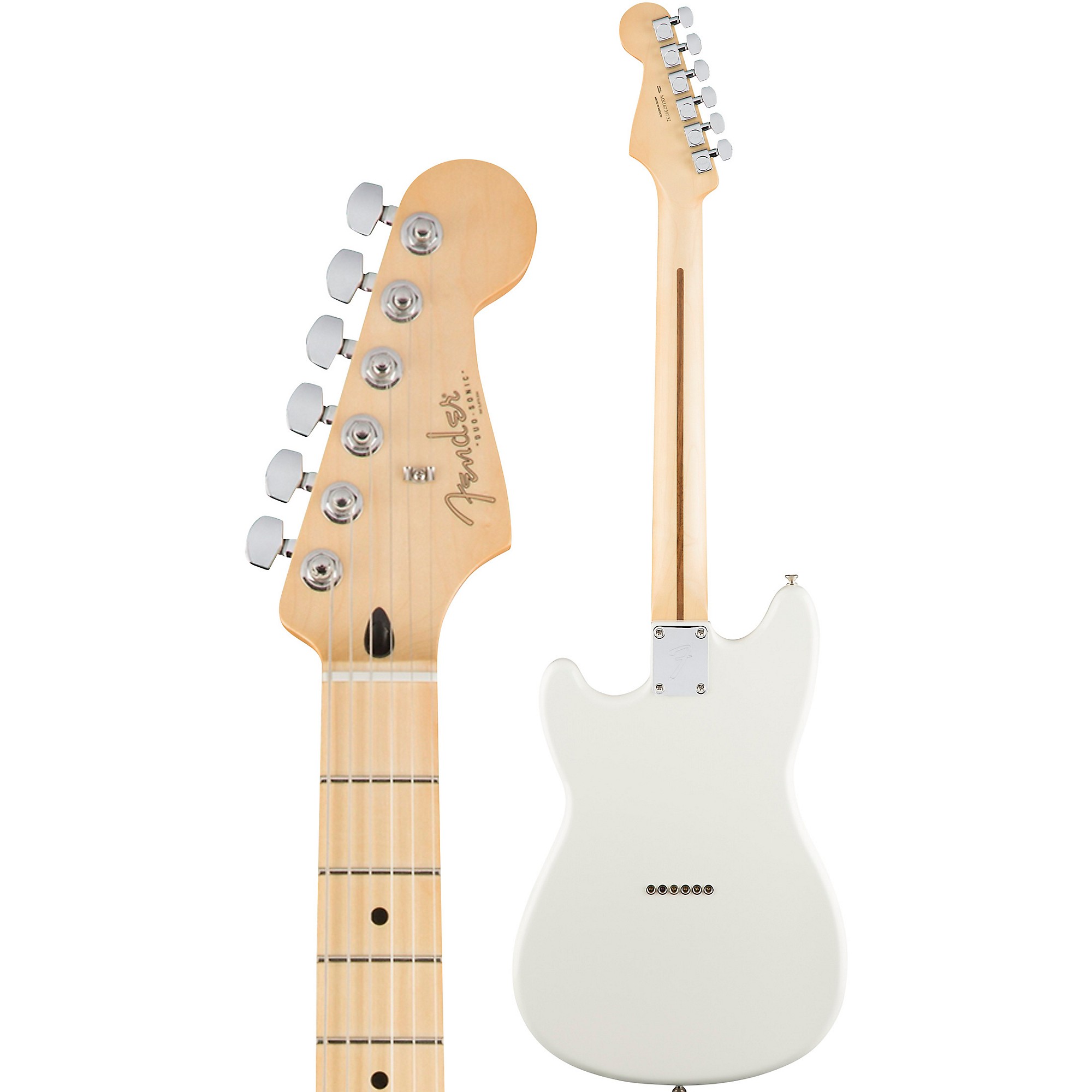 Fender Duo-Sonic Electric Guitar with Maple Fingerboard Aged