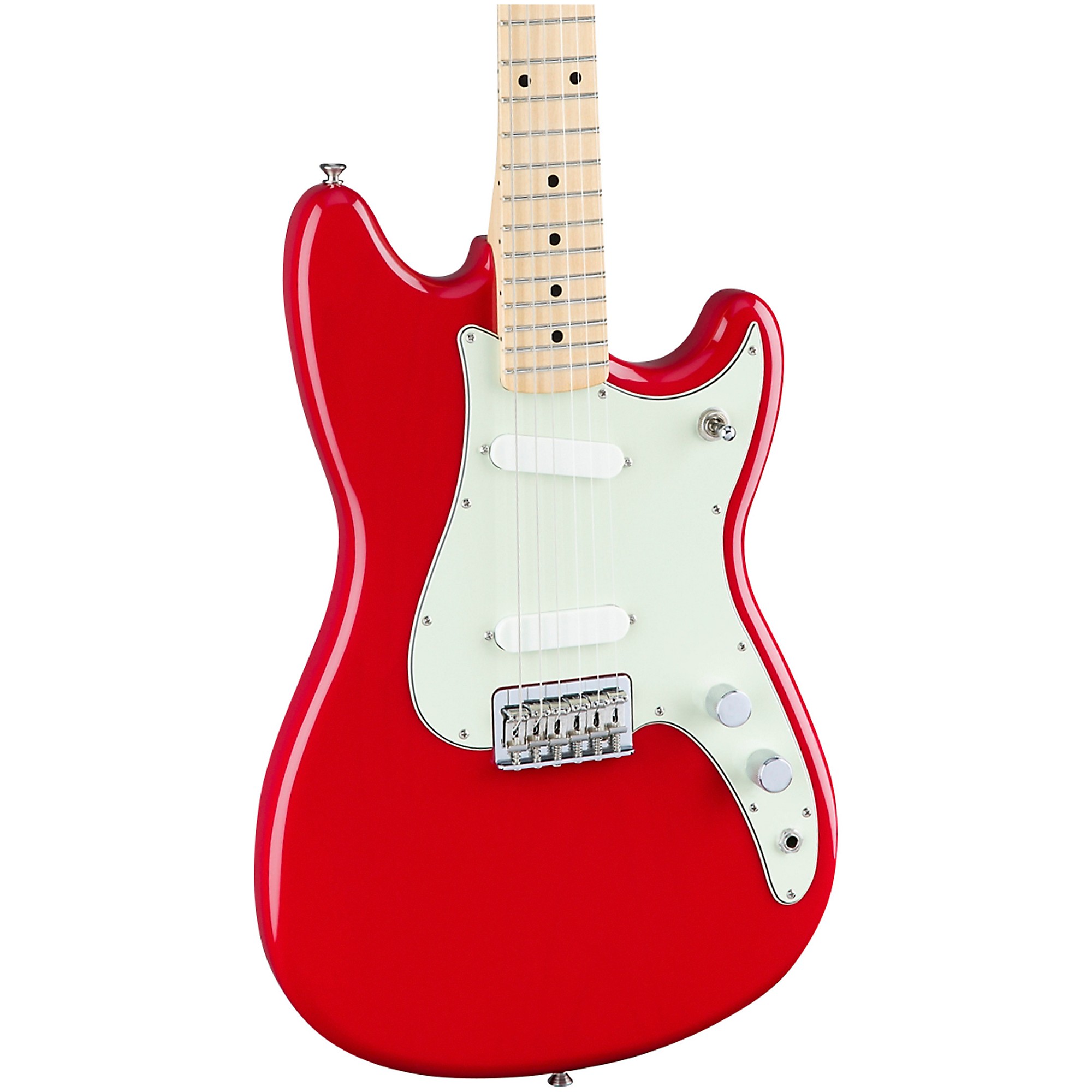 ギター Fender Duo Sonic Fender Duo-Sonic Electric Guitar with Maple Fingerboard