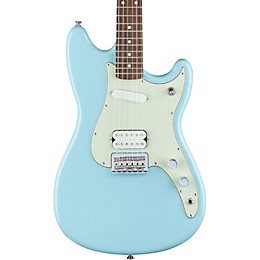 Open Box Fender Duo-Sonic HS Rosewood Fingerboard Daphne Blue