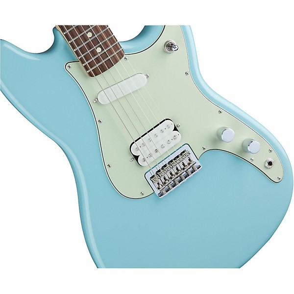ギター Fender mexico Duo Sonic HS Fender MEX Player Duo-Sonic HS (Crimson Red Transparent