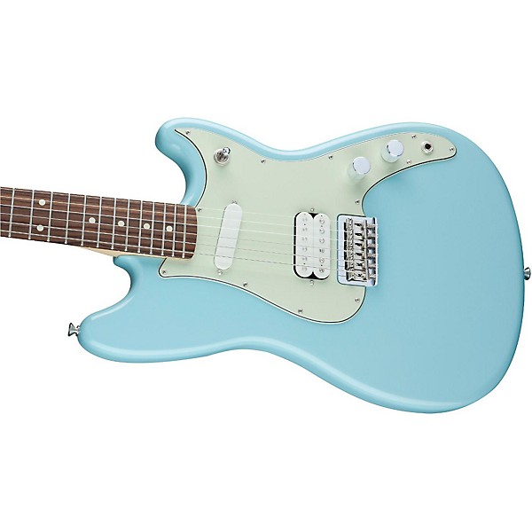 Open Box Fender Duo-Sonic HS Rosewood Fingerboard Daphne