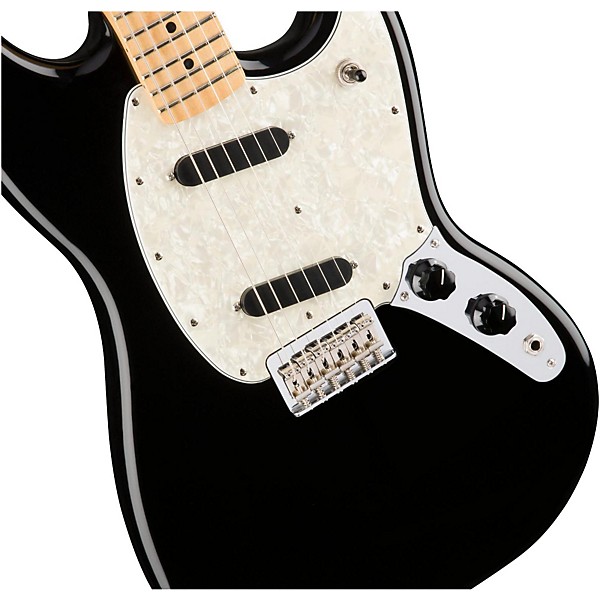 ギター　fender MUSTANG Fender Mustang Maple Fingerboard Black | Guitar Center