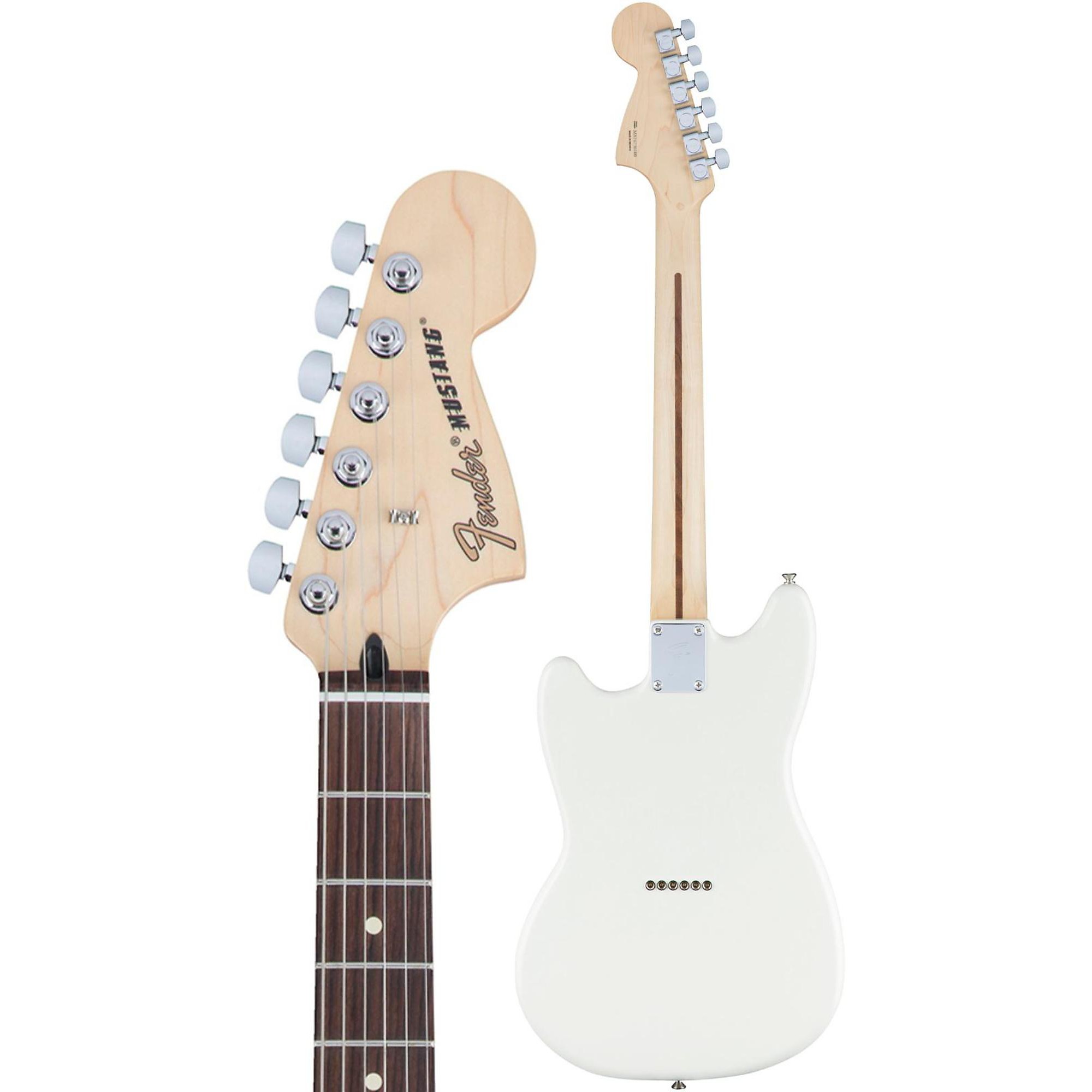 Fender Mustang 90 Rosewood Fingerboard Olympic White | Guitar Center