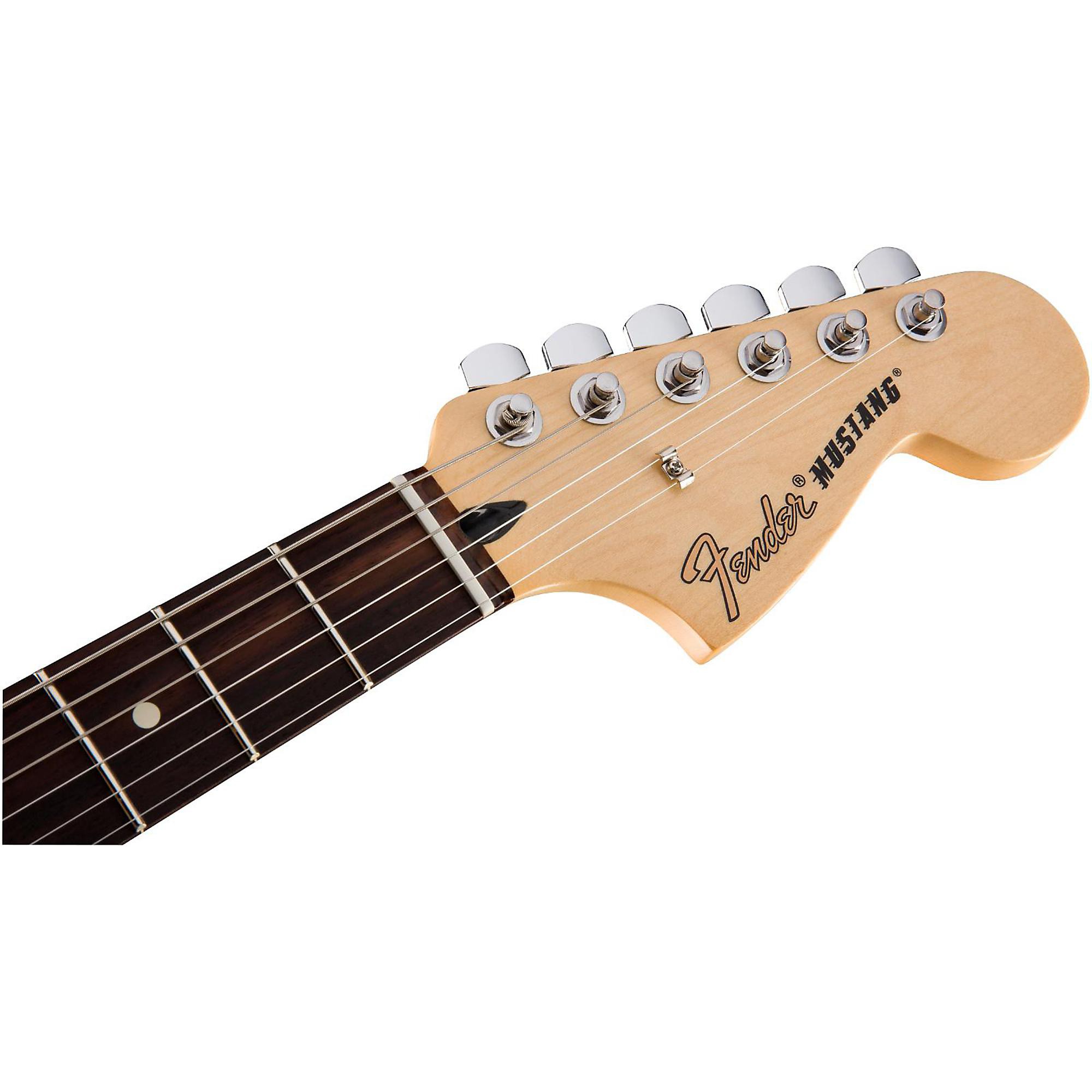 Fender Electric Guitars - Mustang 90 - Silver | Mass Street