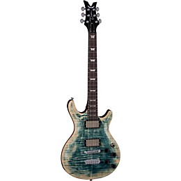 Open Box Dean Icon Flame Top Electric Guitar Level 1 Faded Denim