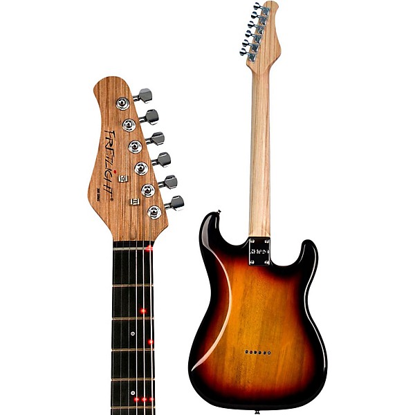 Fretlight FG-621 Left-Handed Wireless Electric Guitar 3-Color Sunburst