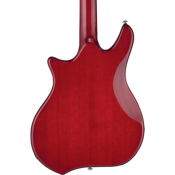 Open Box Hagstrom Retroscape Series Impala Electric Guitar Level 2 Cherry Sunburst 190839541468