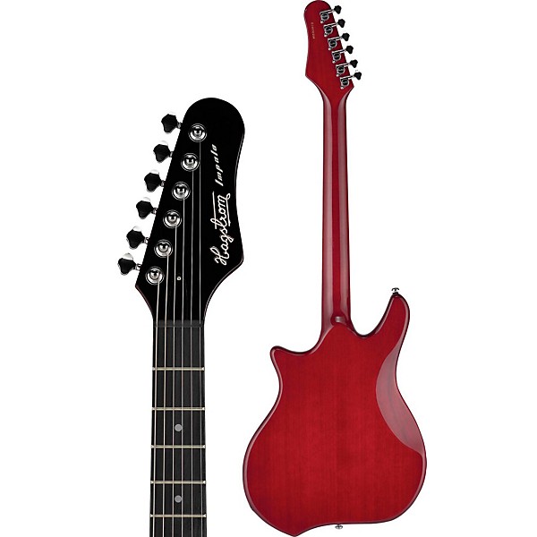 Open Box Hagstrom Retroscape Series Impala Electric Guitar Level 2 Cherry Sunburst 190839541468