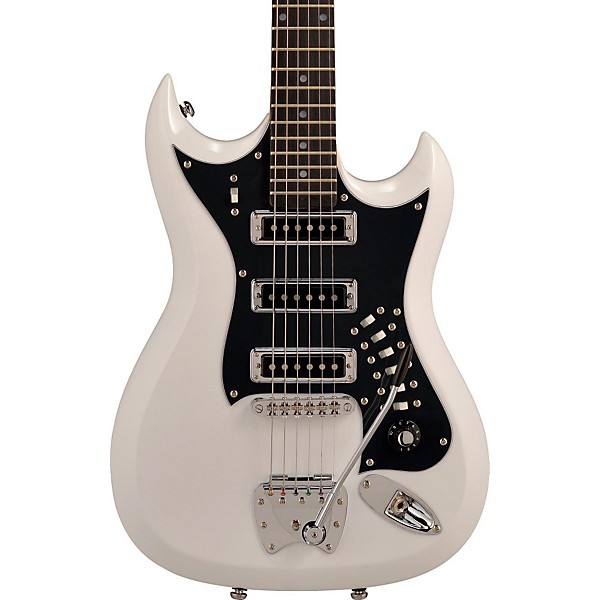Open Box Hagstrom Retroscape Series H-III Electric Guitar Level 1 Gloss White