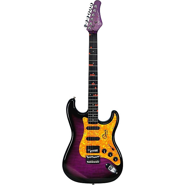 Open Box Fretlight Transparent Purple Burst 190839370495