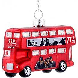 Kurt S. Adler Beatles "Hard Days Night" Bus Ornament