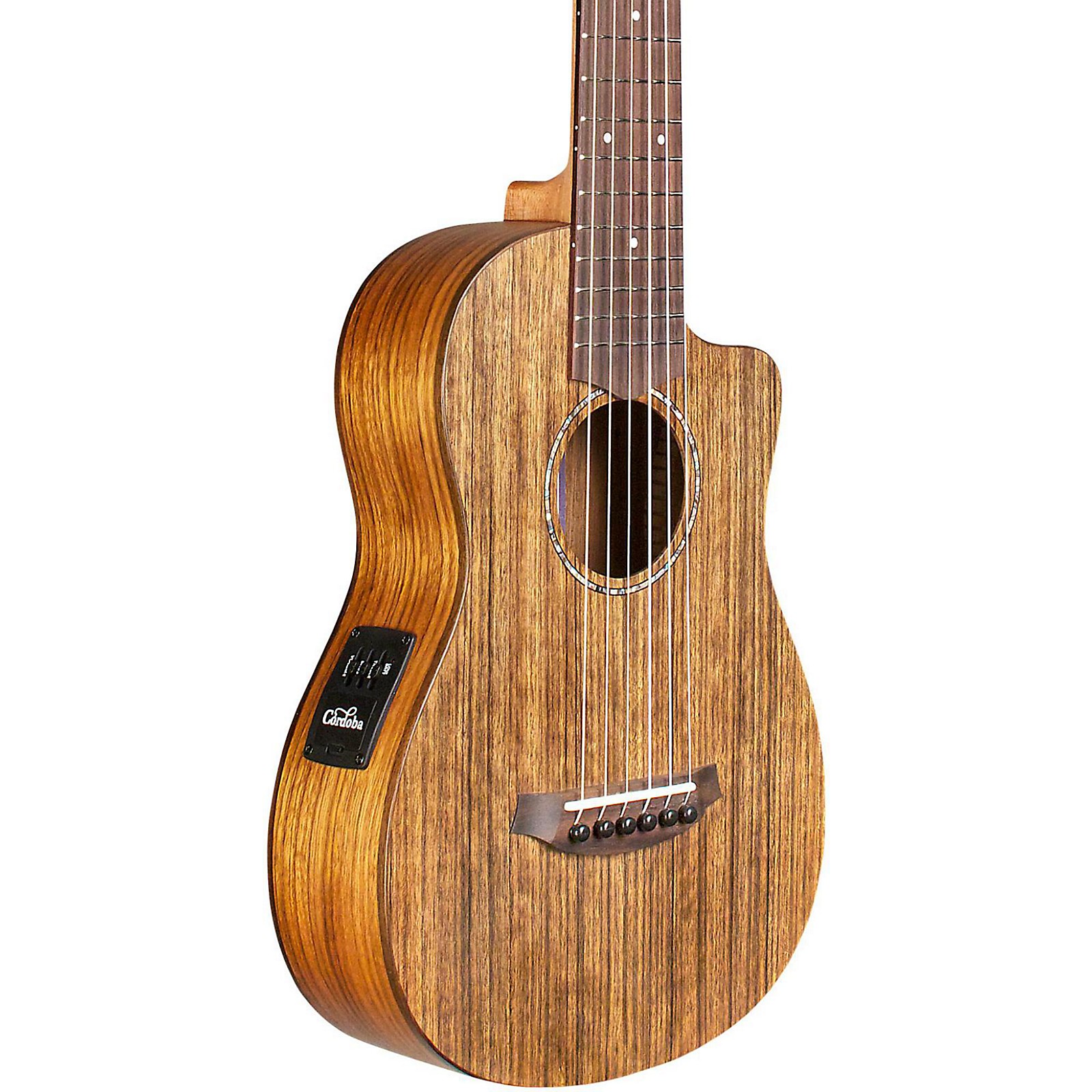 Cordoba Mini O-CE Acoustic Guitar Satin Natural | Guitar Center