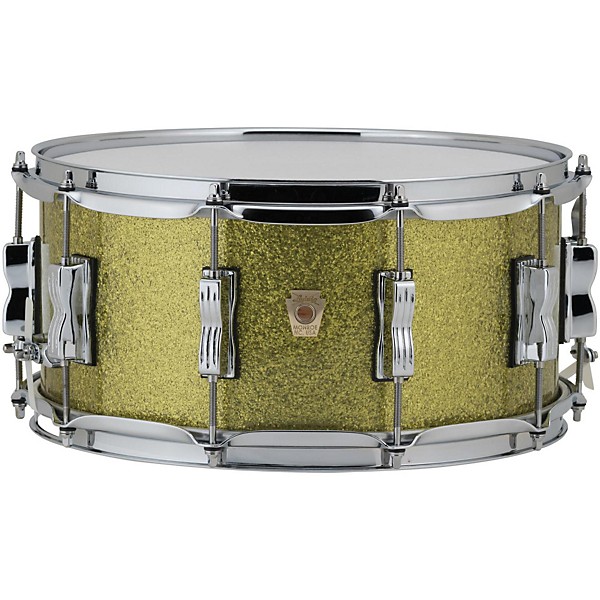 Ludwig Classic Maple Snare Drum 14 x 6.5 in. Olive Sparkle