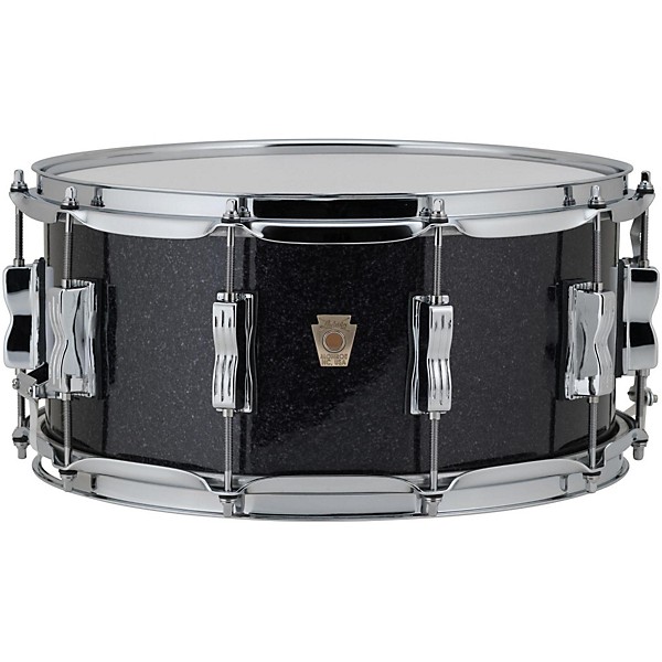 Ludwig Classic Maple Snare Drum 14 x 6.5 in. Black Sparkle