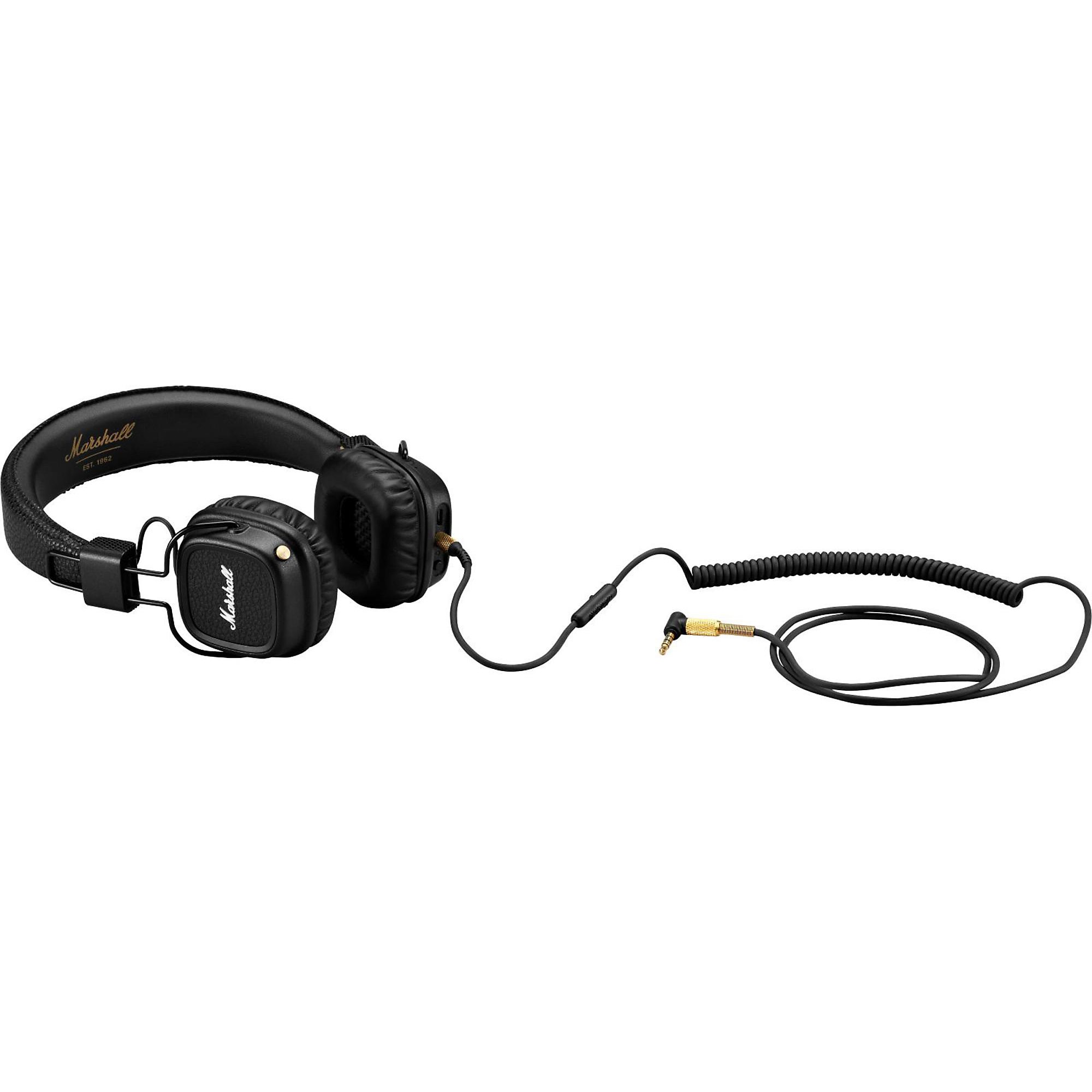 Marshall Major II Bluetooth Headphones Black | Guitar Center