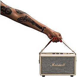 Marshall Kilburn Portable Bluetooth Speaker, Black Cream | Guitar
