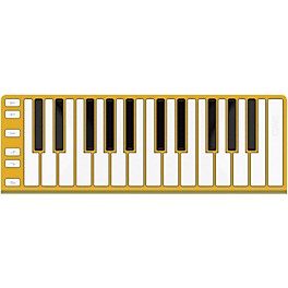 CME 25 Key Mobile Keyboard Controller Gold
