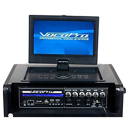 Open Box VocoPro Karaoke Rock-On-Roller DVD Karaoke System with 10" Display and Lightshow Speaker Level 2 Regular 190839151254