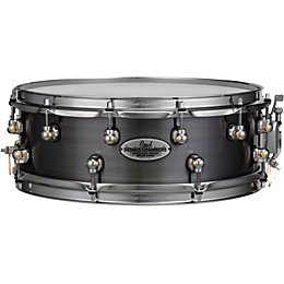 Pearl Dennis Chambers Milled Aluminum Snare Drum 14 x 5 in. Black Nickel