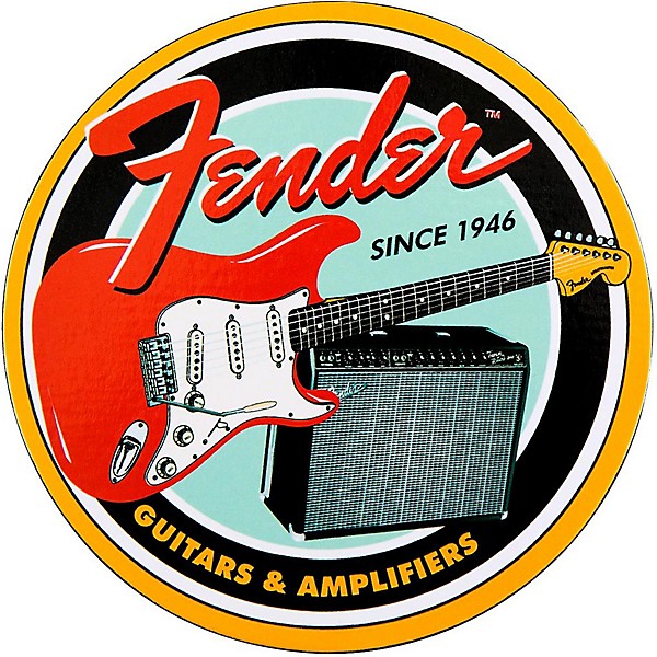 Clearance Fender Vintage Guitar & Amp Coaster 4 Pack