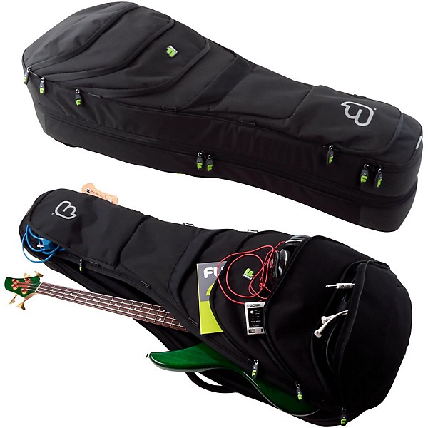 Open Box Fusion Urban UG-06-BK Double Electric Bass Guitar Gig Bag Level 1