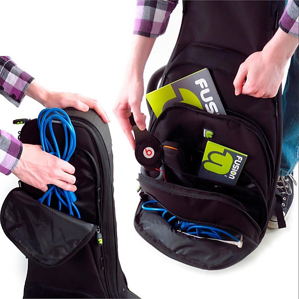 Open Box Fusion Urban UG-06-BK Double Electric Bass Guitar Gig Bag Level 1