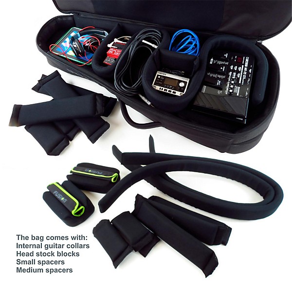 Open Box Fusion Urban UG-06-BK Double Electric Bass Guitar Gig Bag Level 1