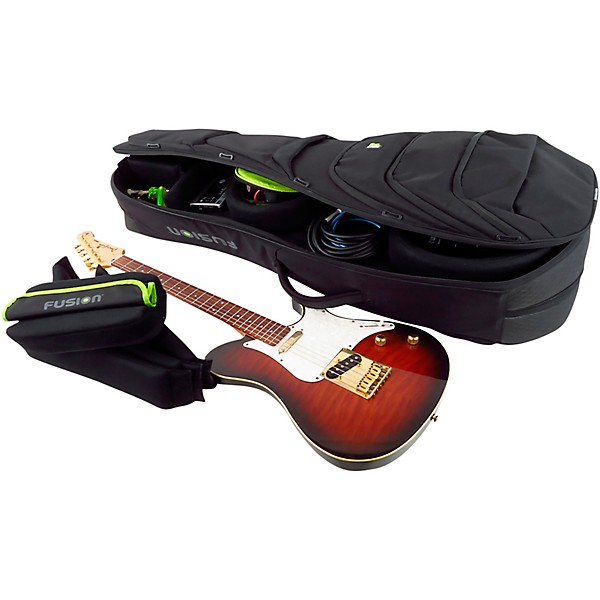 Fusion Urban UG-05-BK Double Electric Guitar Gig Bag