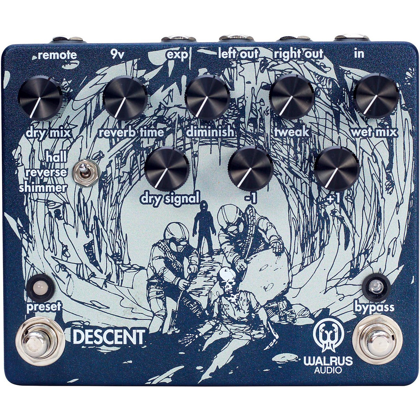 Walrus Audio Descent Reverb/Octave Machine Guitar Center