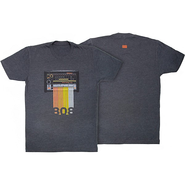 Roland TR Crew T-Shirt Large Gray