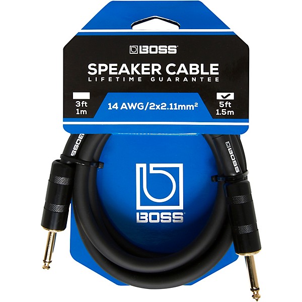 BOSS 14-Gauge Speaker Cable 5 ft.