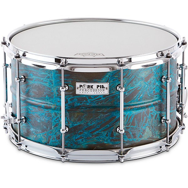 Pork Pie Patina Brass Snare Drum 14 x 8 in.