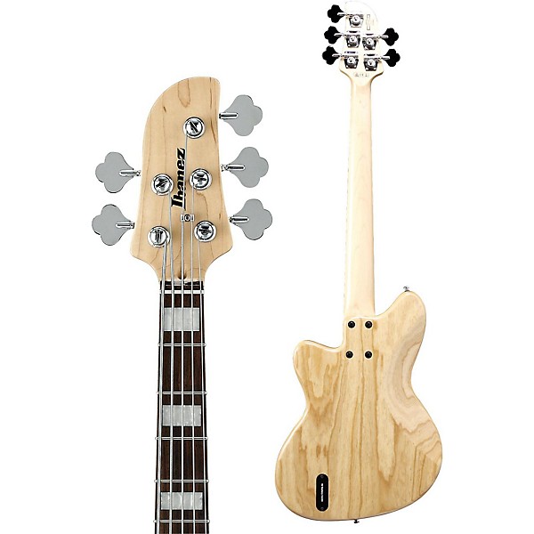 Open Box Ibanez TMB605 5-String Electric Bass Guitar Level 1 Natural