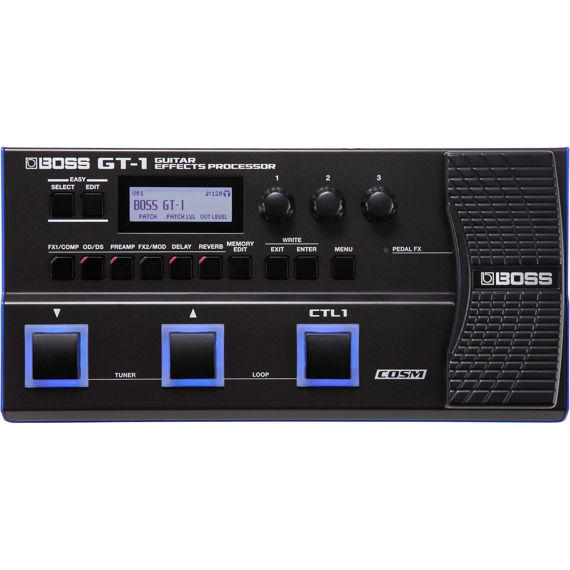 新商品 BOSS GT-1 Guitar Effects Processor<br>《ボス》マルチ