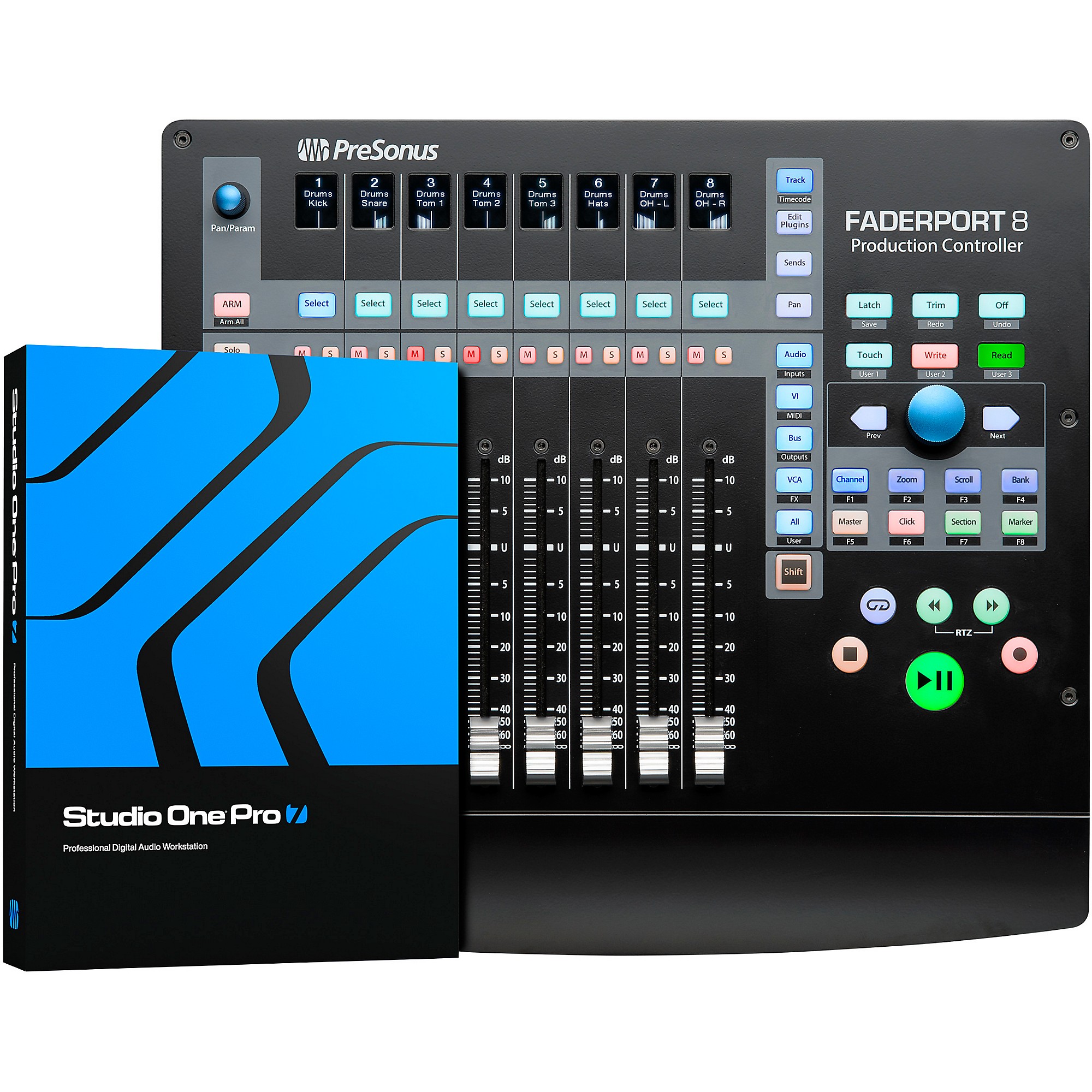 未使用級✨PRESONUS FaderPort 8 フィジカルコントローラー DTM・DAW