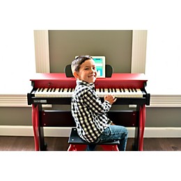 Open Box Schoenhut My First Piano Tutor Level 2 Red/Black 190839182425