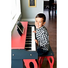Open Box Schoenhut My First Piano Tutor Level 2 Red/Black 190839182425