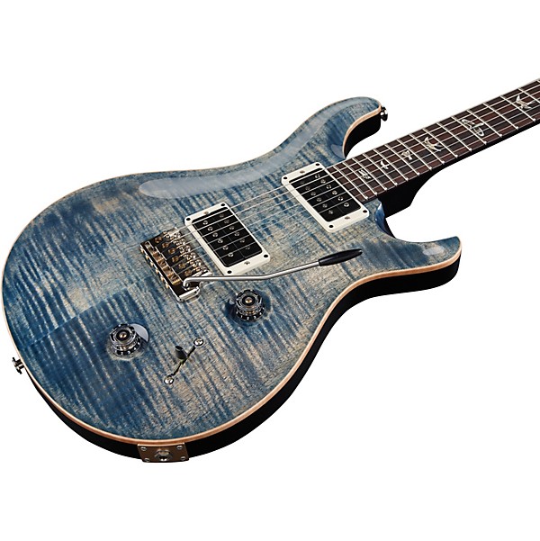 Open Box PRS Custom 22 Carved Figured Maple Top with Gen 3 Tremolo Bridge Solid Body Electric Guitar Level 2 Faded Whale B...