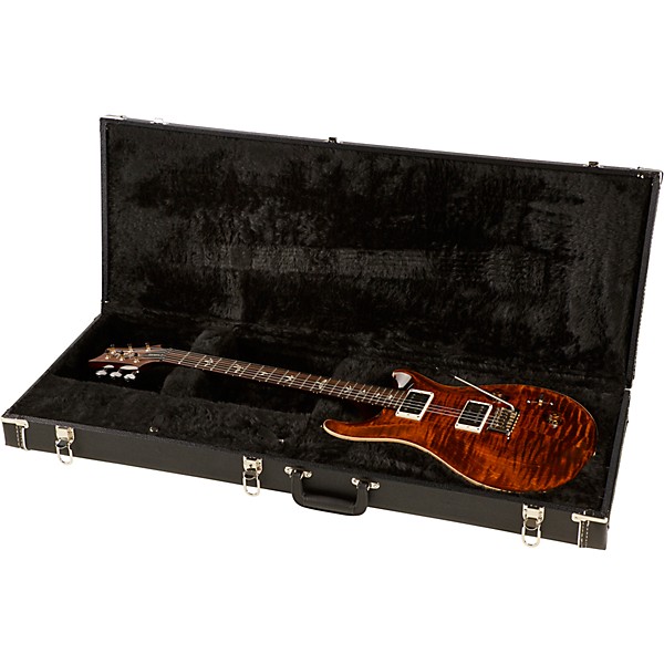 PRS Custom 22 Carved Figured Maple Top with Gen 3 Tremolo Bridge Solid Body Electric Guitar Orange Tiger