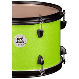 ddrum D2R Series Tom 10 x 7 in. Lime Sparkle