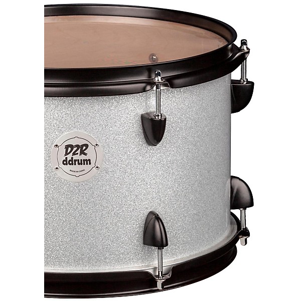 ddrum D2R Series Tom 10 x 7 in. Silver Sparkle