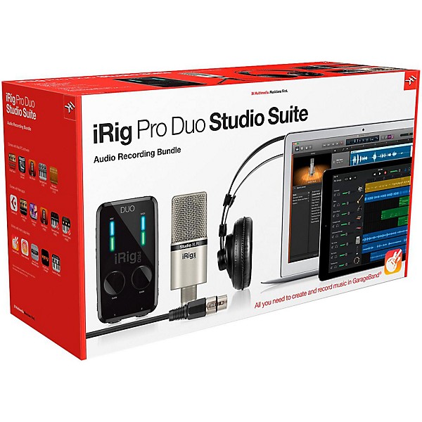 Open Box IK Multimedia iRig Pro Duo Studio Suite Level 1