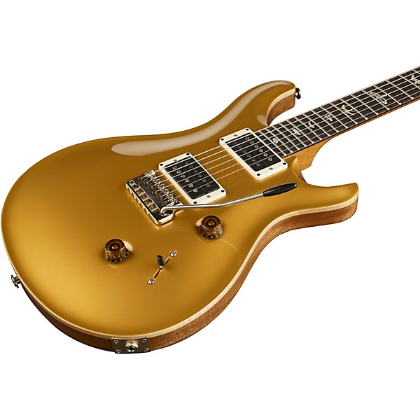 PRS Custom 24 Carved Figured Maple Top With Gen 3 Tremolo Solidbody Electric Guitar Gold Top