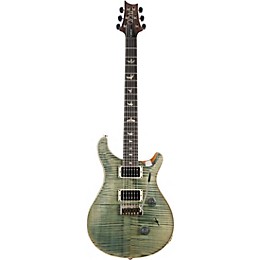 PRS Custom 24 Carved Figured Maple Top With Gen 3 Tremolo Solidbody Electric Guitar Trampas Green