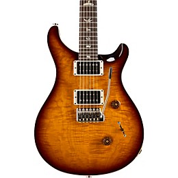PRS Custom 24 Carved Figured Maple Top With Gen 3 Tremolo Solidbody Electric Guitar Mccarty Tobacco Sunburst