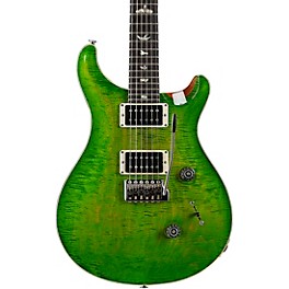 PRS Custom 24 Carved Figured Maple Top With Gen 3 Tremolo Solidbody Electric Guitar Eriza Verde