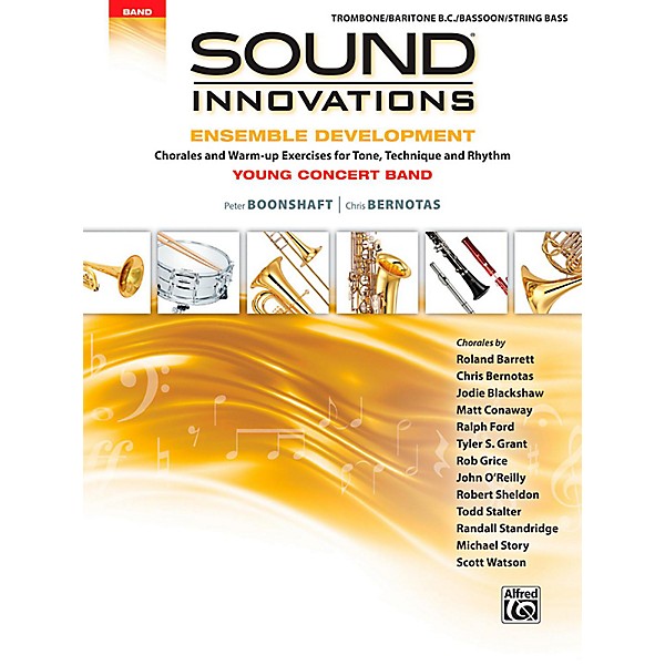Alfred Sound Innovations for Concert Band - Ensemble Development for Young Concert Band Trombone/Baritone/Bassoon/String Bass