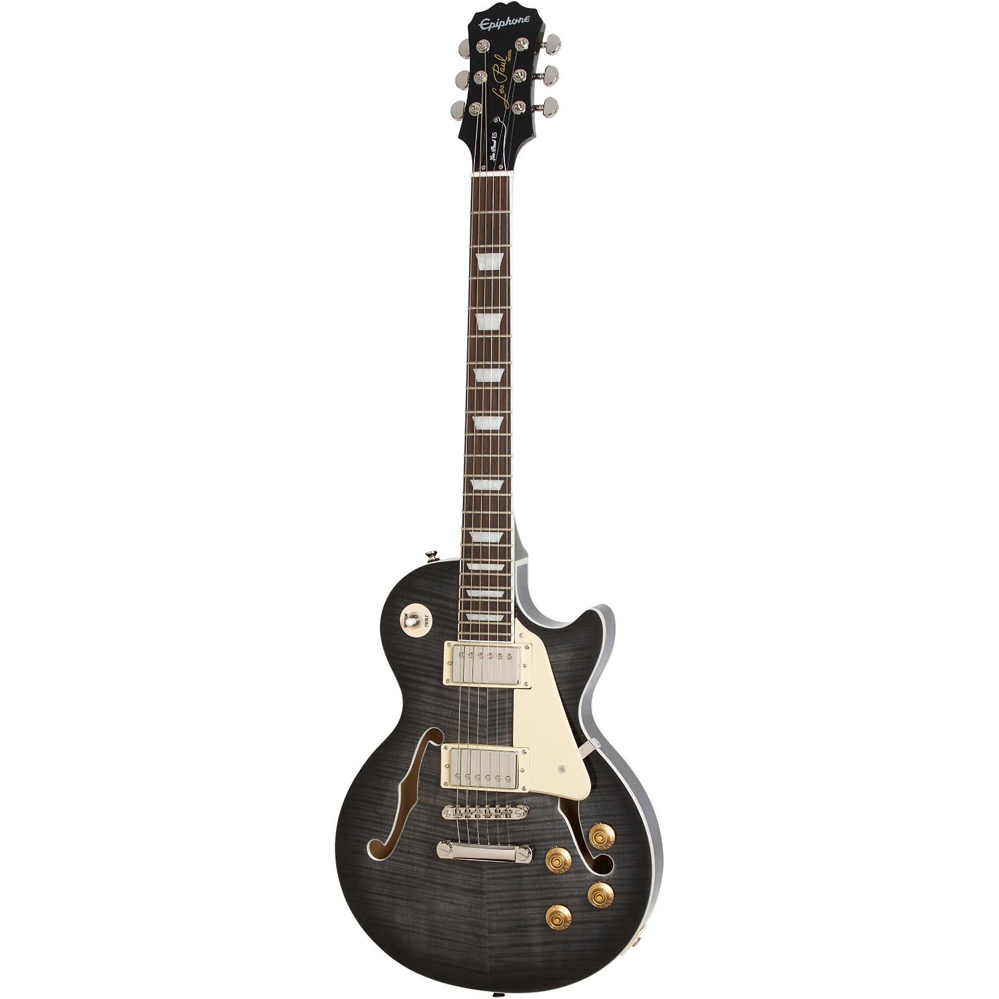 Open Box Epiphone Translucent Black | Guitar Center