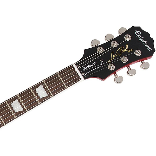 Open Box Epiphone Les Paul ES Pro Hollowbody Electric Guitar Level 2 Faded Cherry Sunburst 888366012338